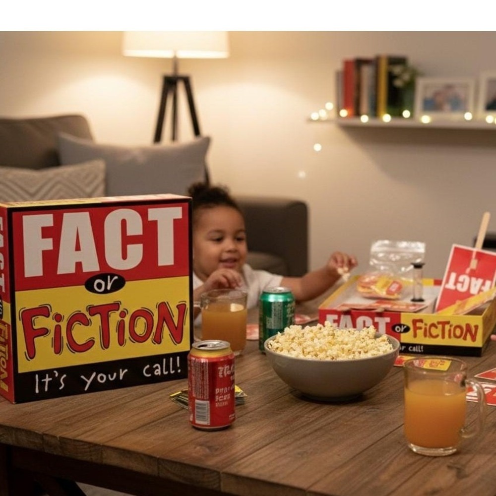 Fact or Fiction Board Game University Games 2002 Trivia It's Your Call 01432